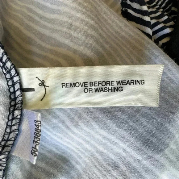 ANN TAYLOR NWOT SLEEVELESS ZEBRA PRINT DRESS | SIZE: LARGE - Picture 8 of 9